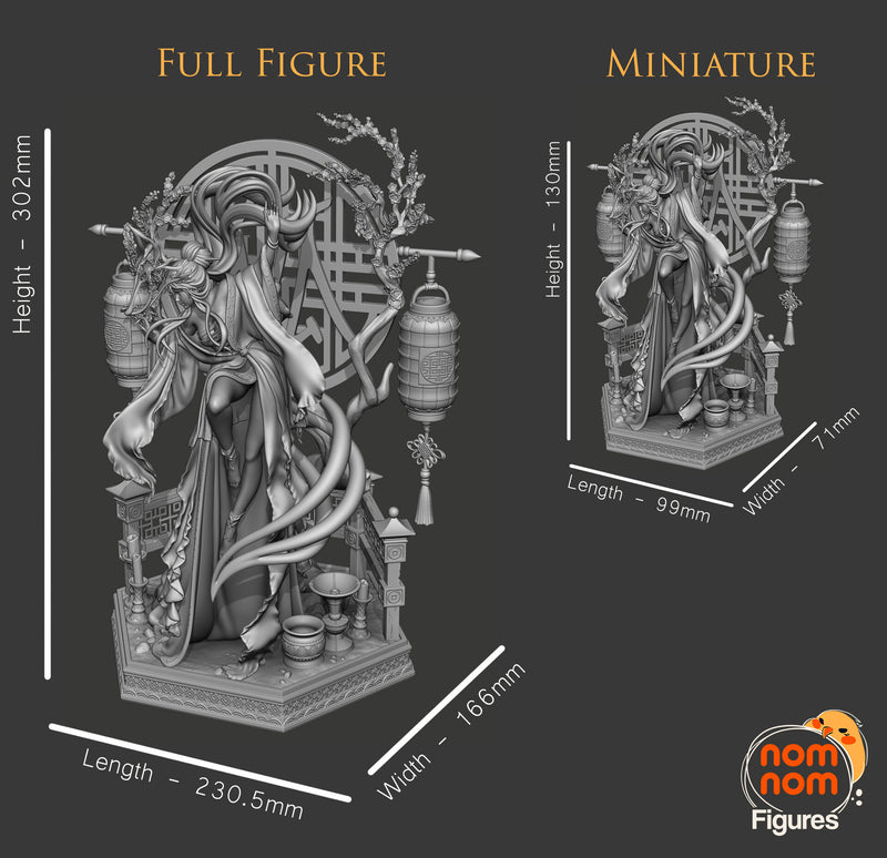 Winter Plum Original Character (Nomnom Figures)