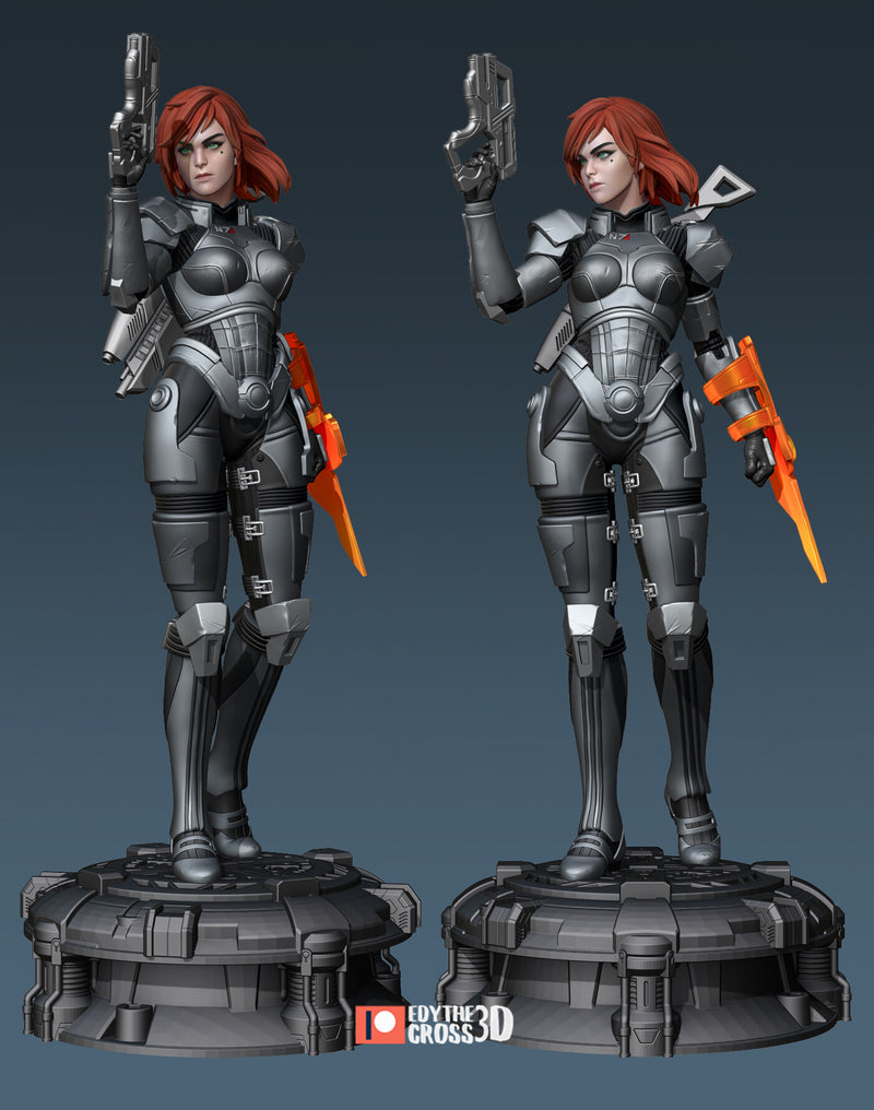 Female Shapard Mass Effect (Nomnom Figures)