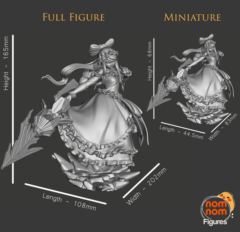 Shalltear Bloodfallen (Nomnom Figures)
