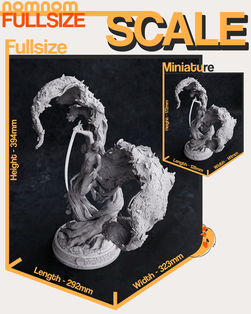 Malenia Goddess Rot Elden Ring (Nomnom Figures)