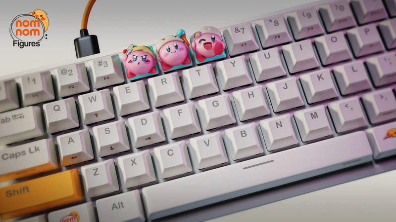 Kirby Keycaps (Nomnom Figures)
