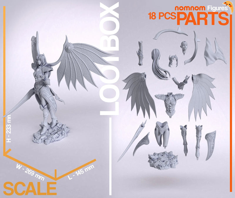 Rose Legend Dragoon (Nomnom Figures)