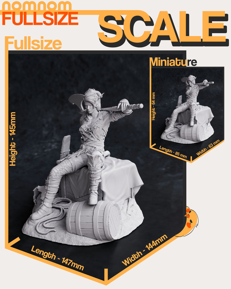 Karlach Baldurs Gate (Nomnom Figures)