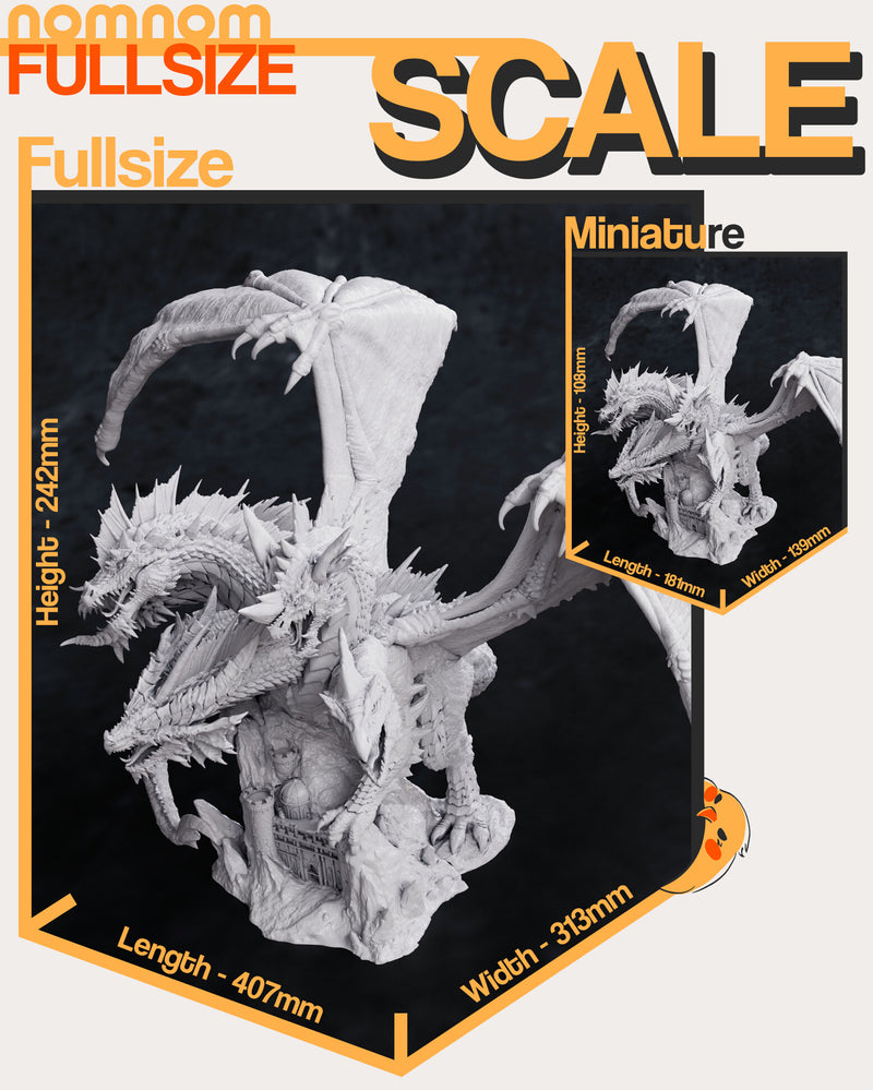 Tiamat Dungeons Dragons (Nomnom Figures)