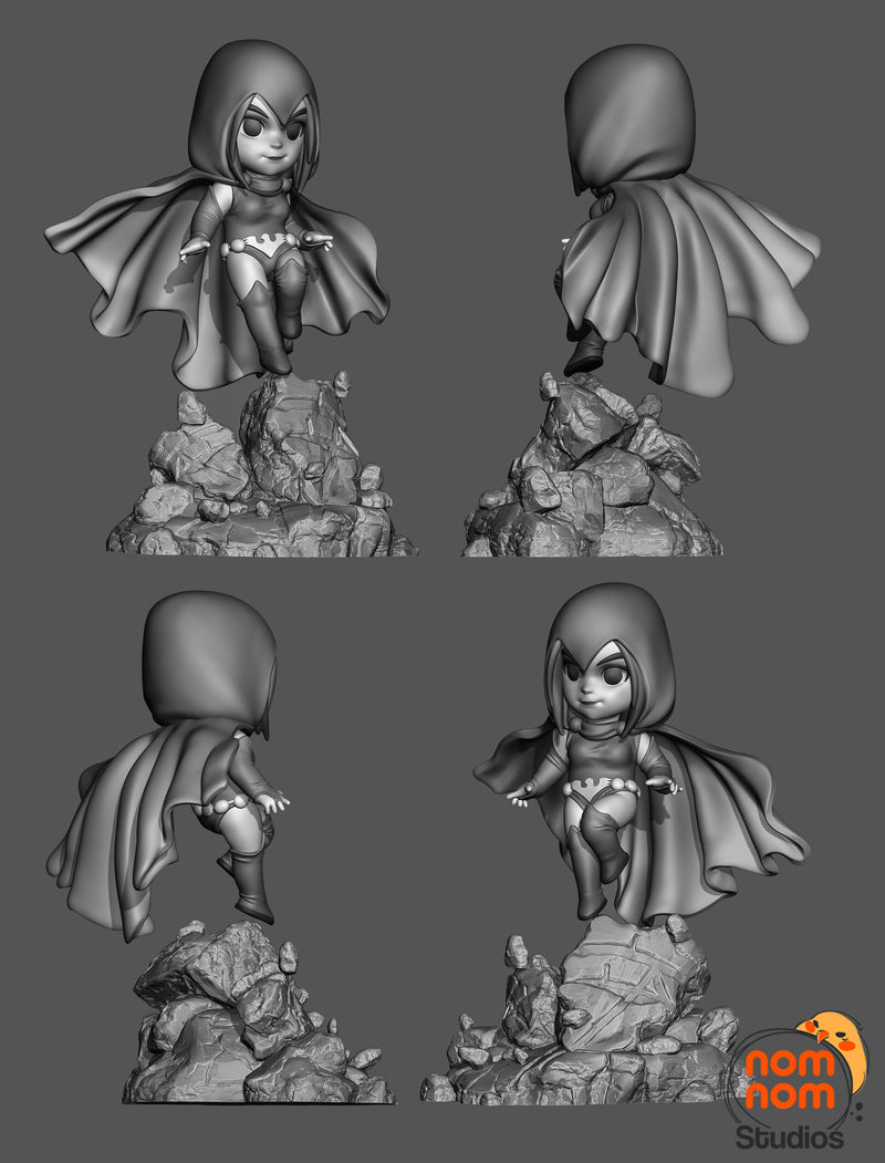 Raven Teen Titan (Nomnom Figures)