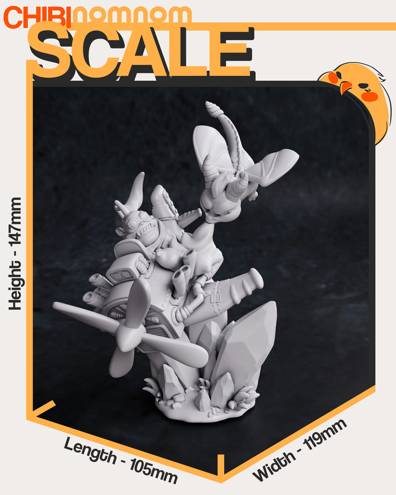 Chibi Spyro (Nomnom Figures)