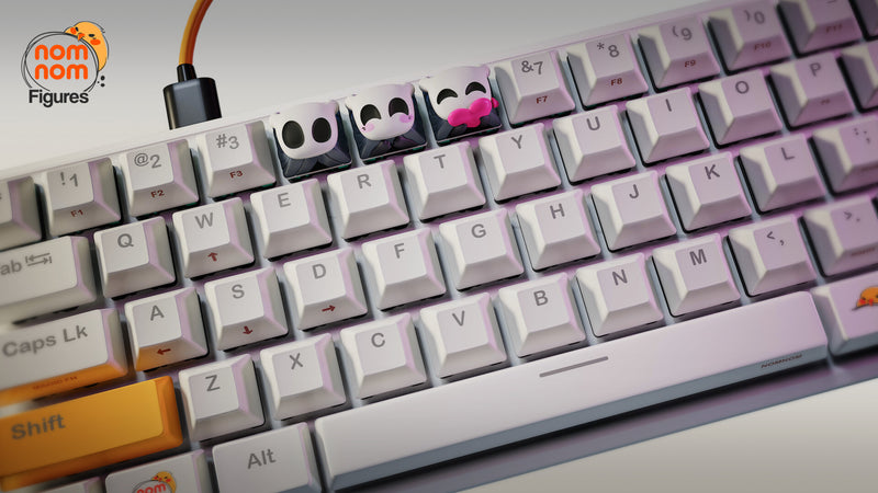 Hollow Knight Keycaps (Nomnom Figures)