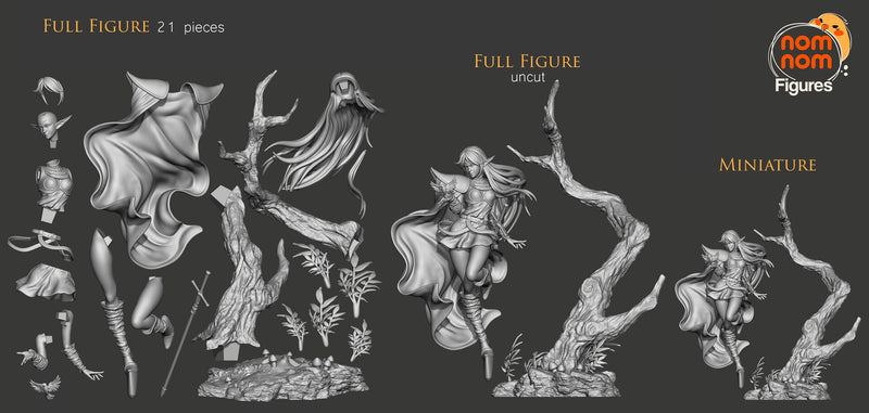 Record Lodoss War Deedlit (Nomnom Figures)