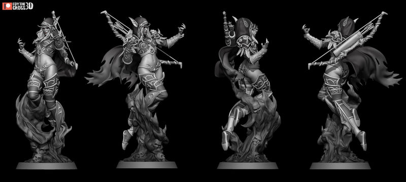 Sylvanas Windrunner World – World of Warcraft (Nomnom Figures)