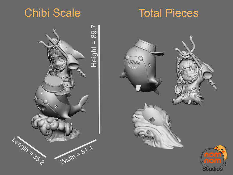 Gawr Gura (Nomnom Figures)