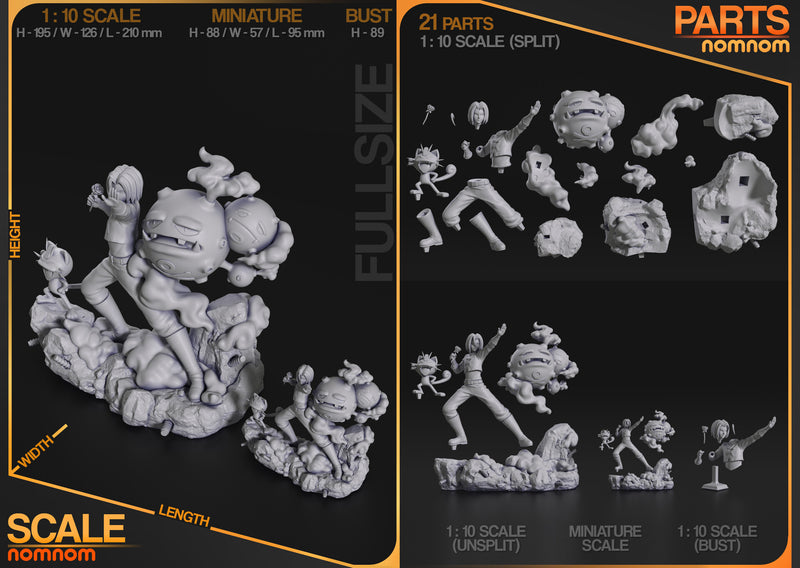 James – Pokémon (Nomnom Figures)