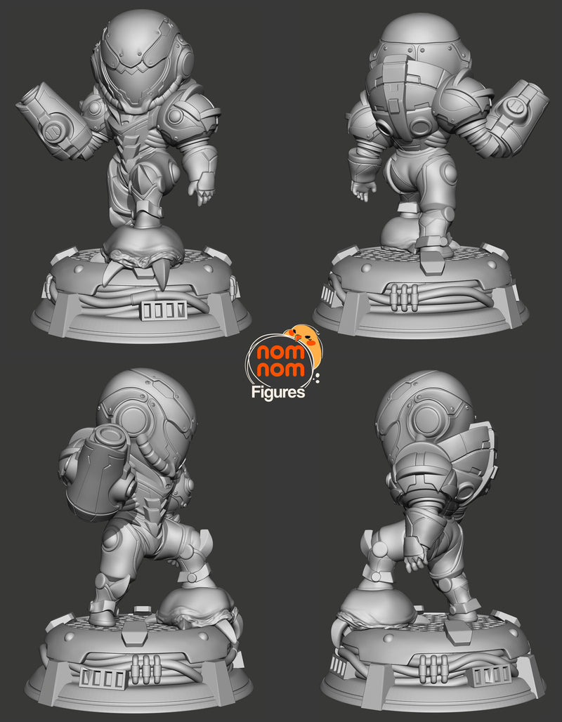 Samus Metroid (Nomnom Figures)