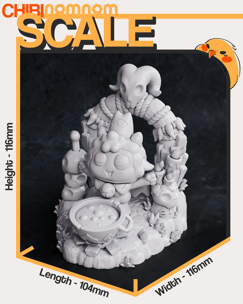 Chibi Lamb Cult Lamb (Nomnom Figures)