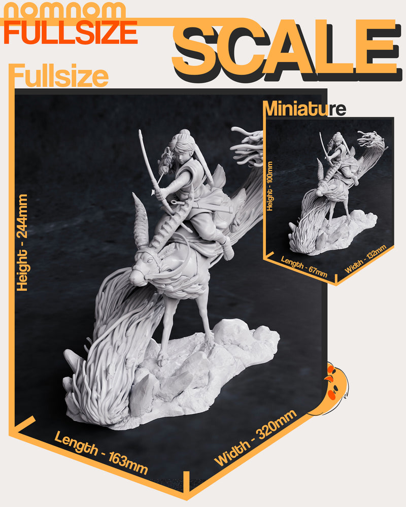 Ashitaka Princess Mononoke (Nomnom Figures)