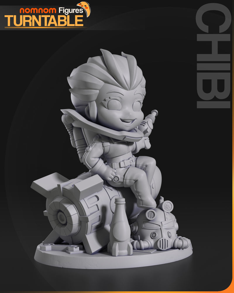 Chibi Nuka Girl Fallout 4 (Nomnom Figures)