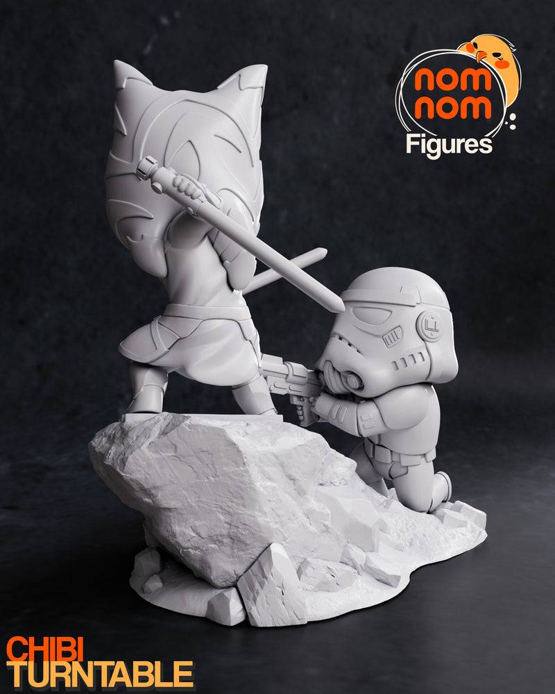 Ahsoka Tano Star Wars (Nomnom Figures)