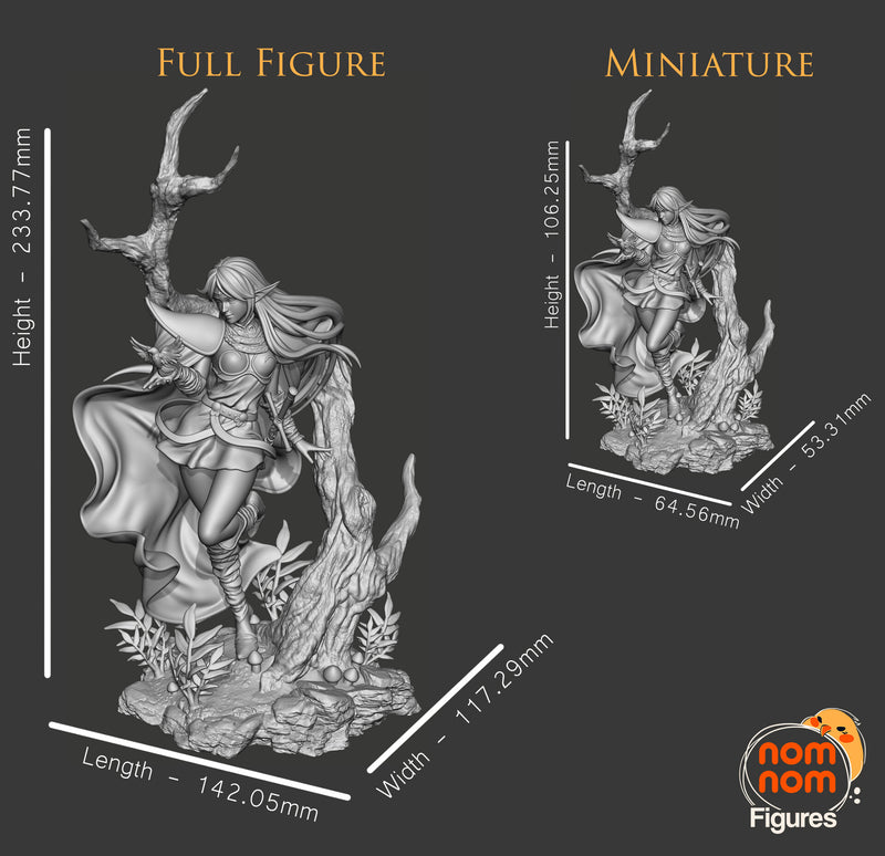 Record Lodoss War Deedlit (Nomnom Figures)