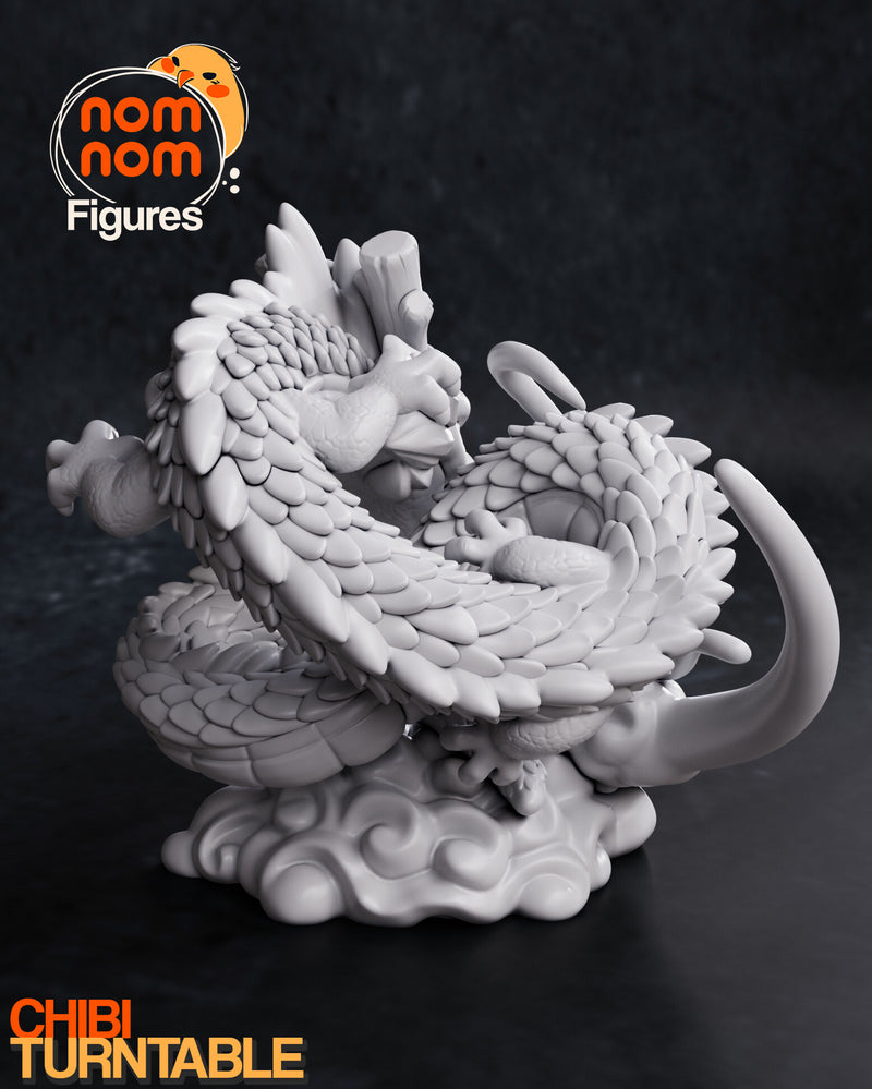 Chibi Shenron With Goku (Nomnom Figures)
