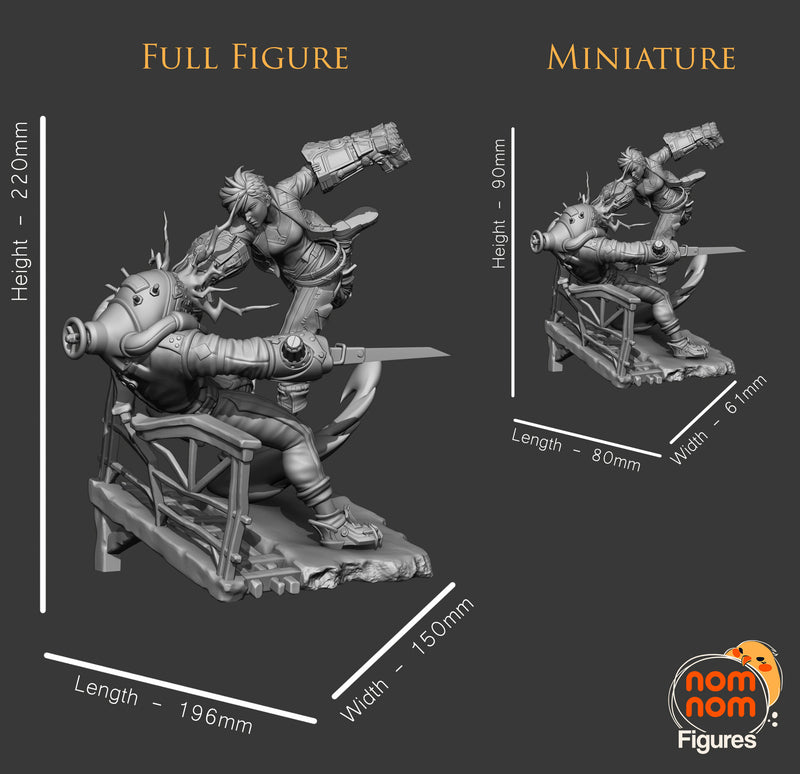 Vi Arcane (Nomnom Figures)