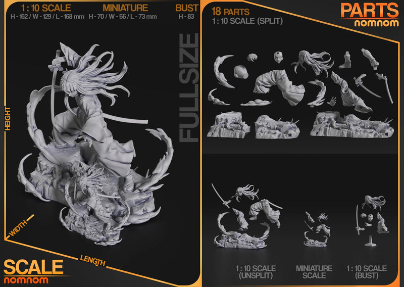 Muichiro Tokito Demon Slayer (Nomnom Figures)