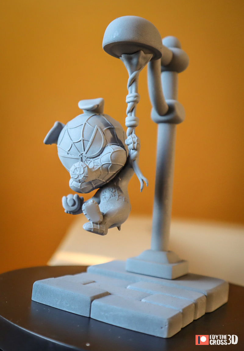 Spiderham Peter Porker (Nomnom Figures)