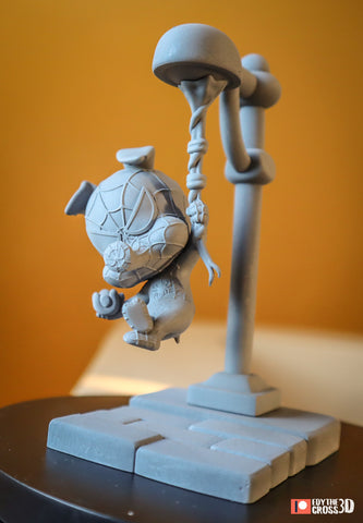 Spiderham Peter Porker (Nomnom Figures)