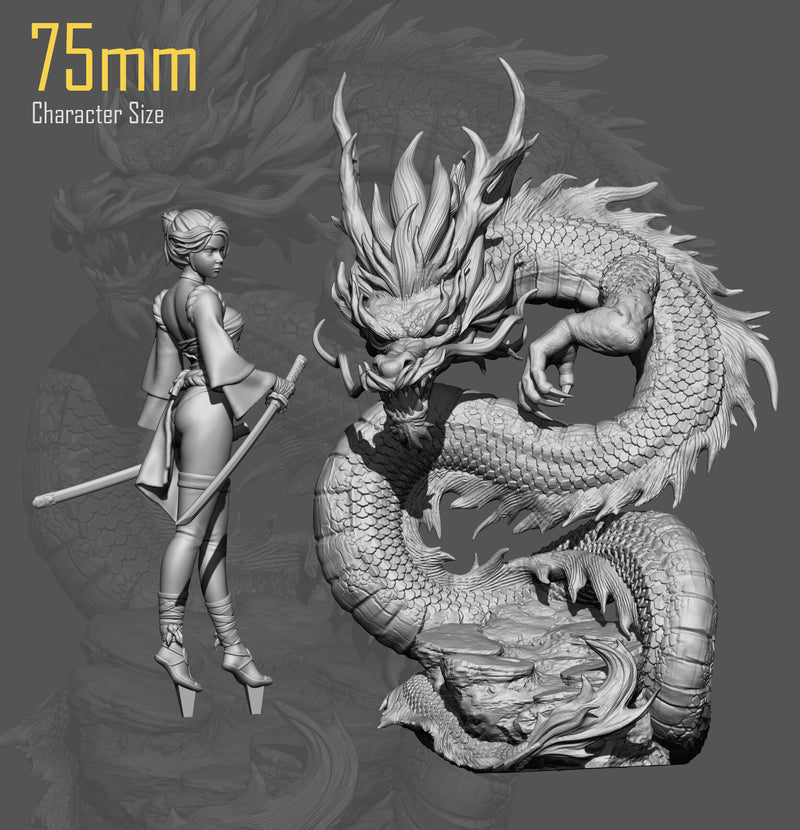 Ryuu Masamune Bitch Stabbing Samurai (Nomnom Figures)