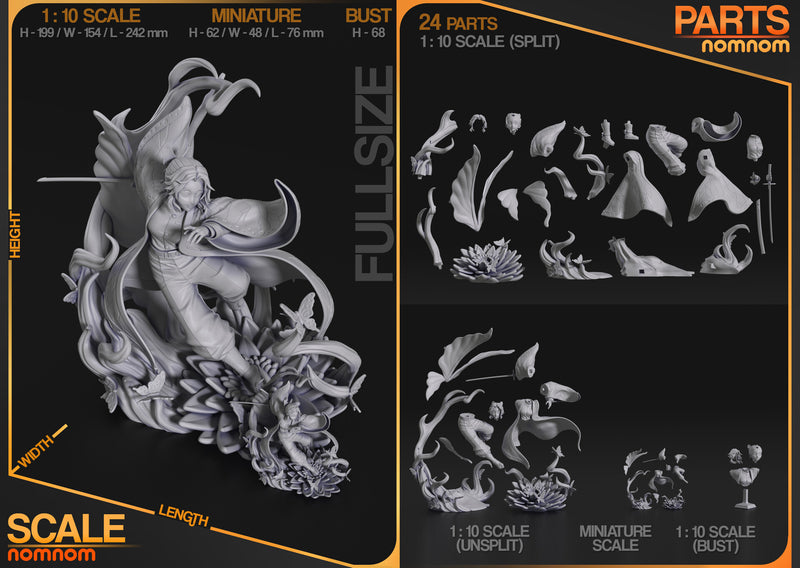 Shinobu Kochou Demon Slayer (Nomnom Figures)