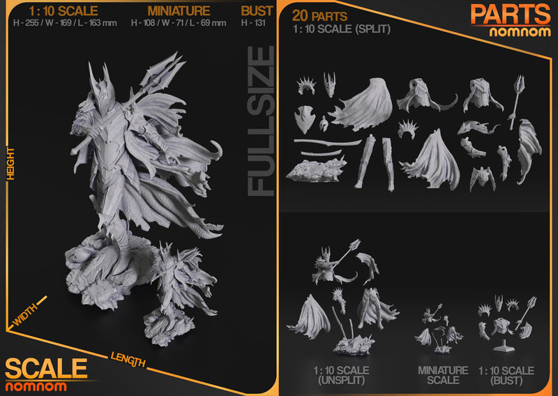 Sauron Lord Rings (Nomnom Figures)