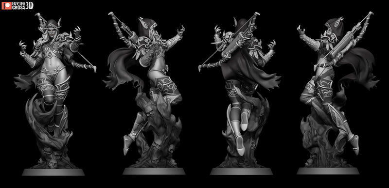 Sylvanas Windrunner World – World of Warcraft (Nomnom Figures)
