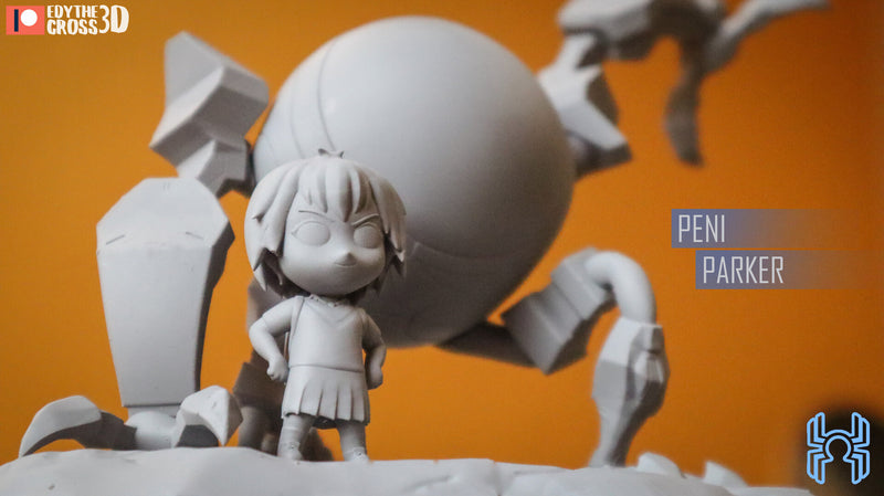 Peni Parker Spiderman Into Verse (Nomnom Figures)