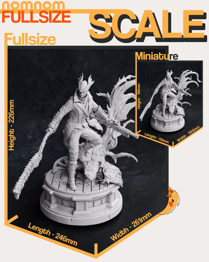 Hunter Bloodborne (Nomnom Figures)
