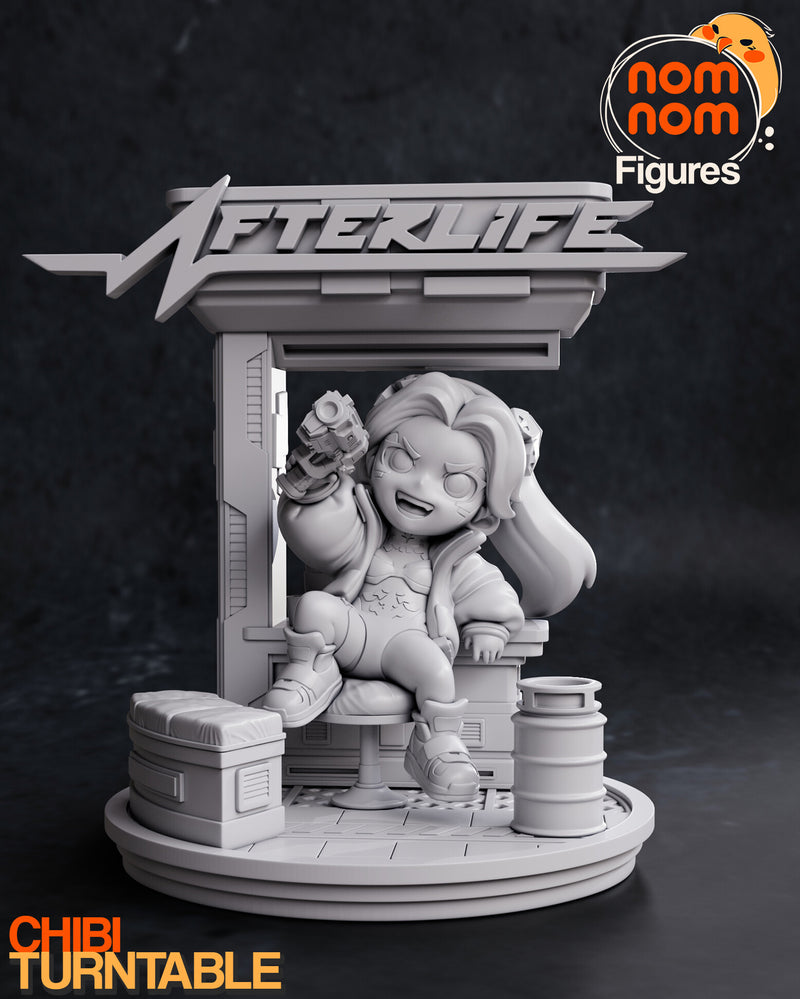 Chibi Rebecca Cyberpunk Edgerunners (Nomnom Figures)
