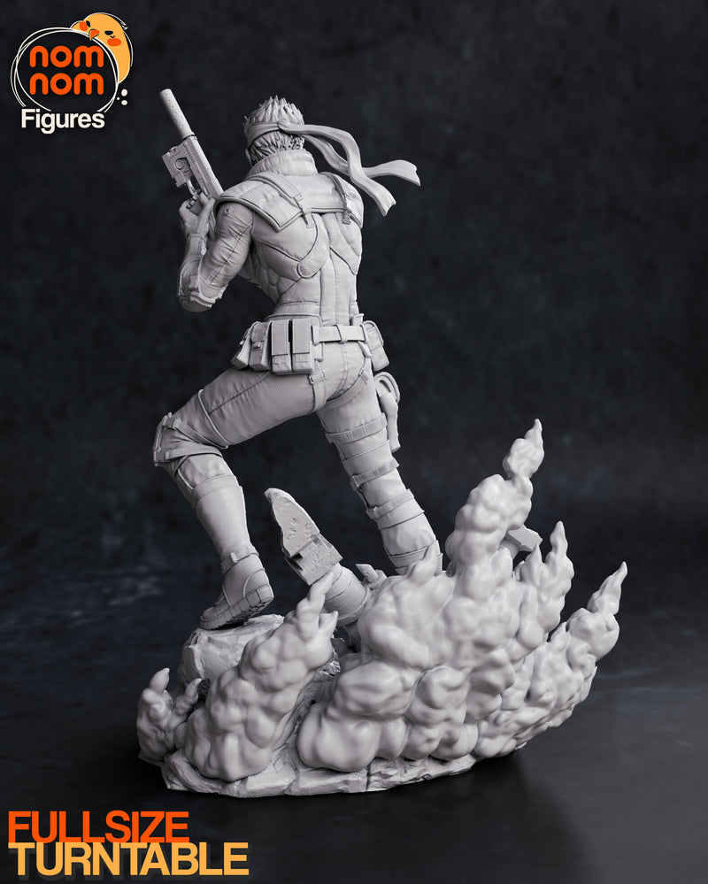 Solid Snake Metal Gear Solid (Nomnom Figures)