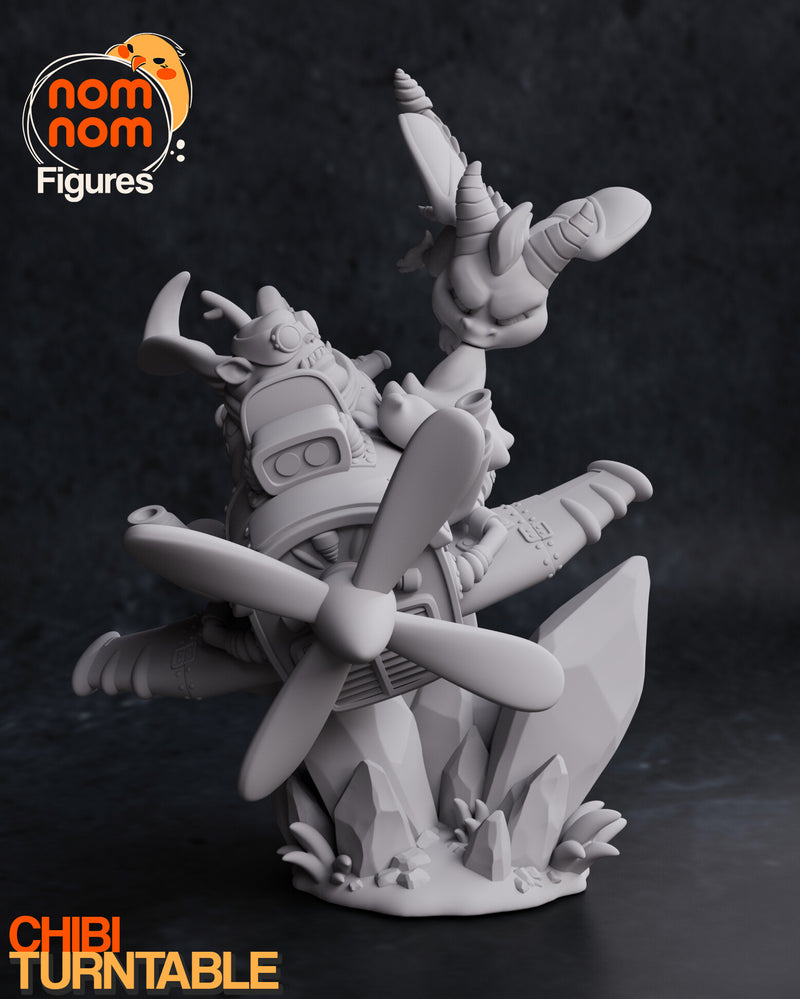 Chibi Spyro (Nomnom Figures)
