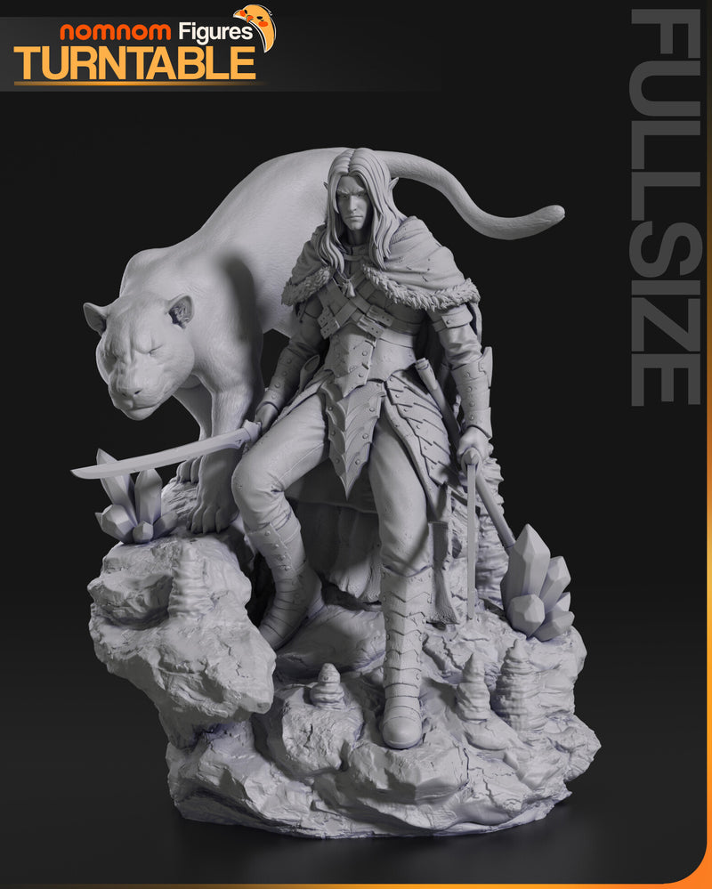 Drizzt Dourden Baldurs Gate (Nomnom Figures)