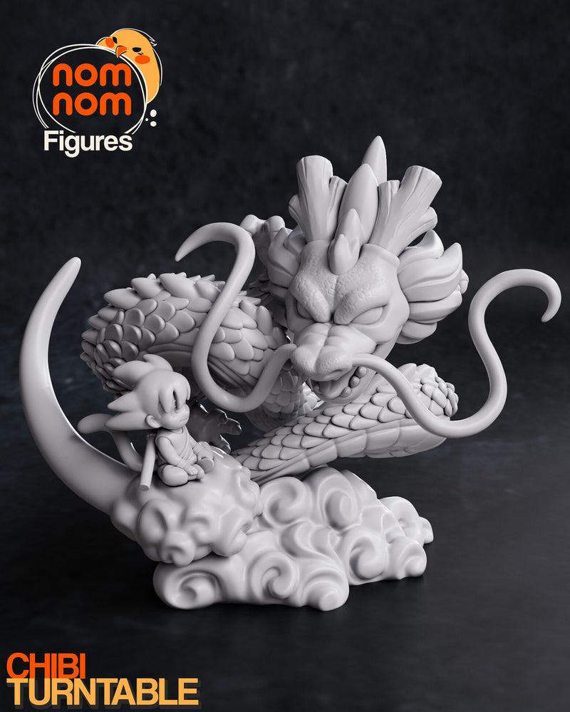 Chibi Shenron With Goku (Nomnom Figures)