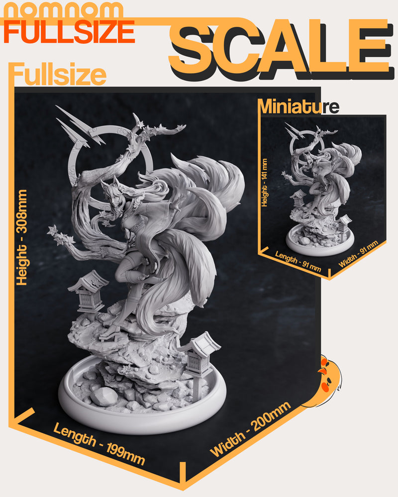 Ahri Spirit Blossom League Legends (Nomnom Figures)