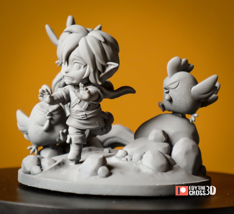 Link Zelda Breath Wild (Nomnom Figures)