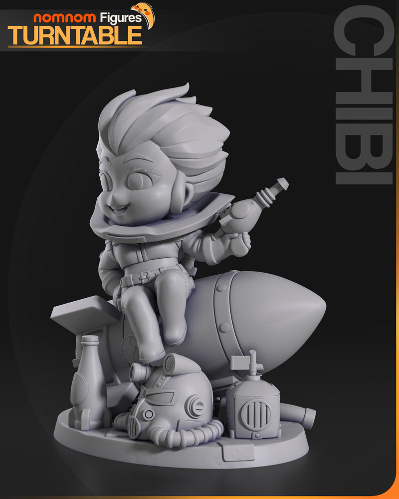 Chibi Nuka Girl Fallout 4 (Nomnom Figures)