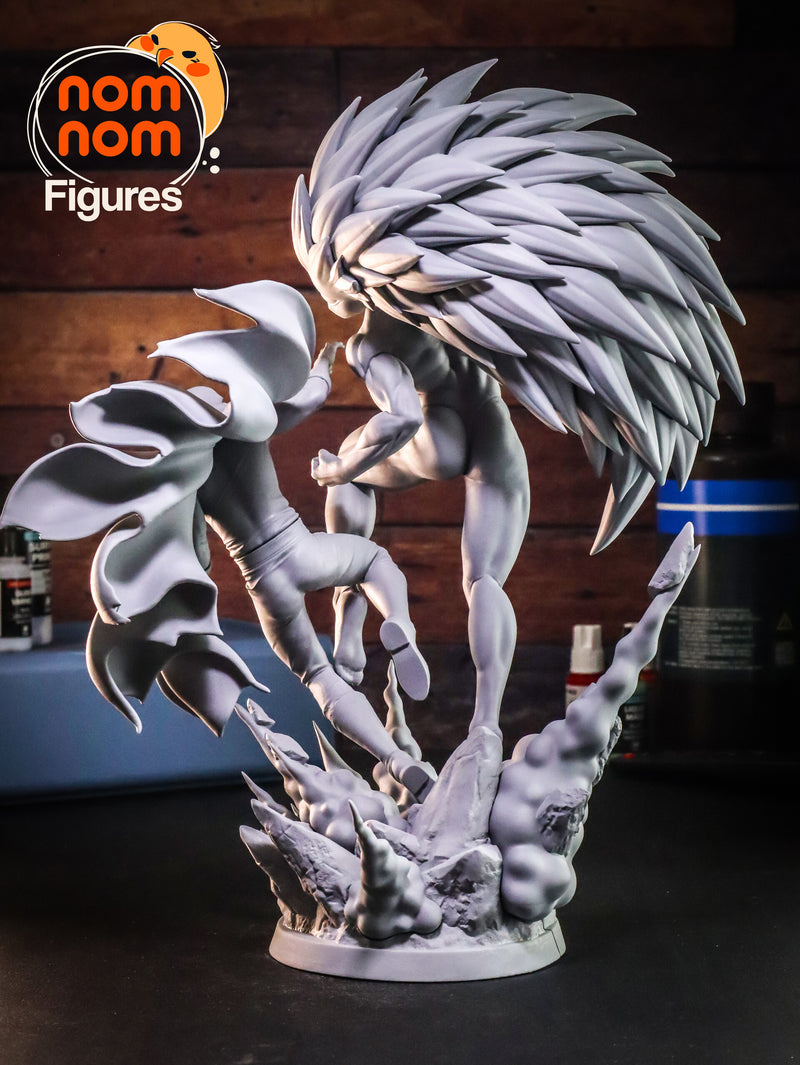 Saitama Vs Boros One Punch Man (Nomnom Figures)