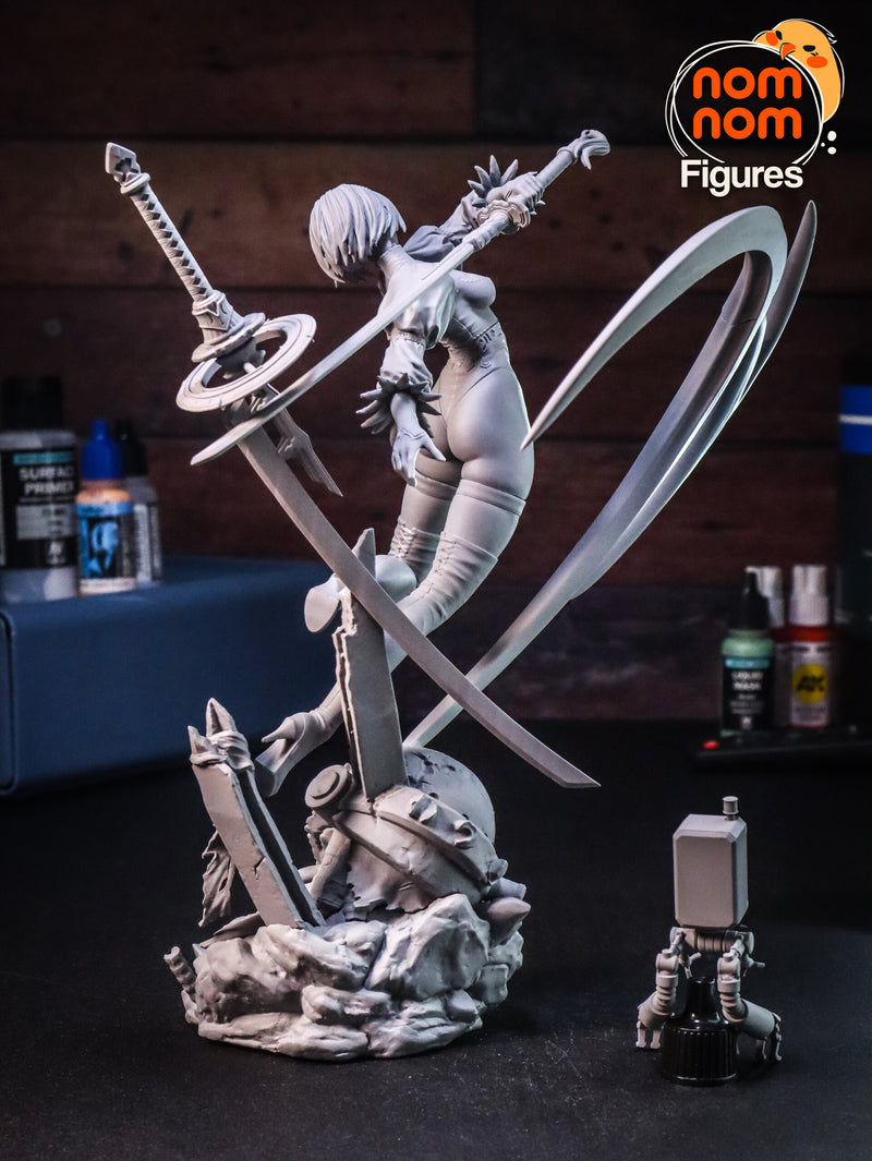2B Nier Automata (Nomnom Figures)