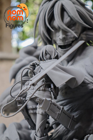 Eren Titan Base Mikasa Attack On Titan (Nomnom Figures)