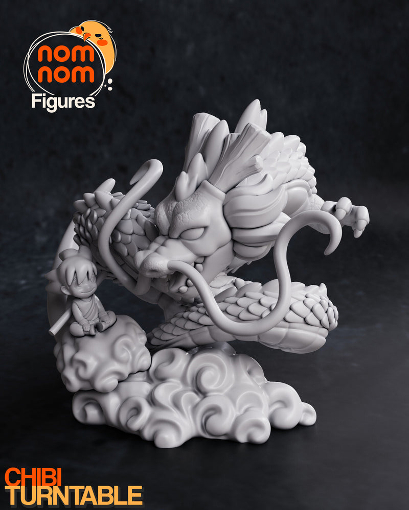 Chibi Shenron With Goku (Nomnom Figures)