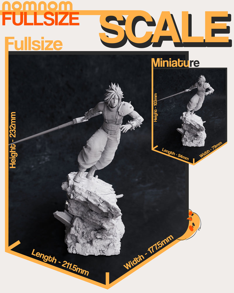 Cloud Strife – Final Fantasy VII (Nomnom Figures)