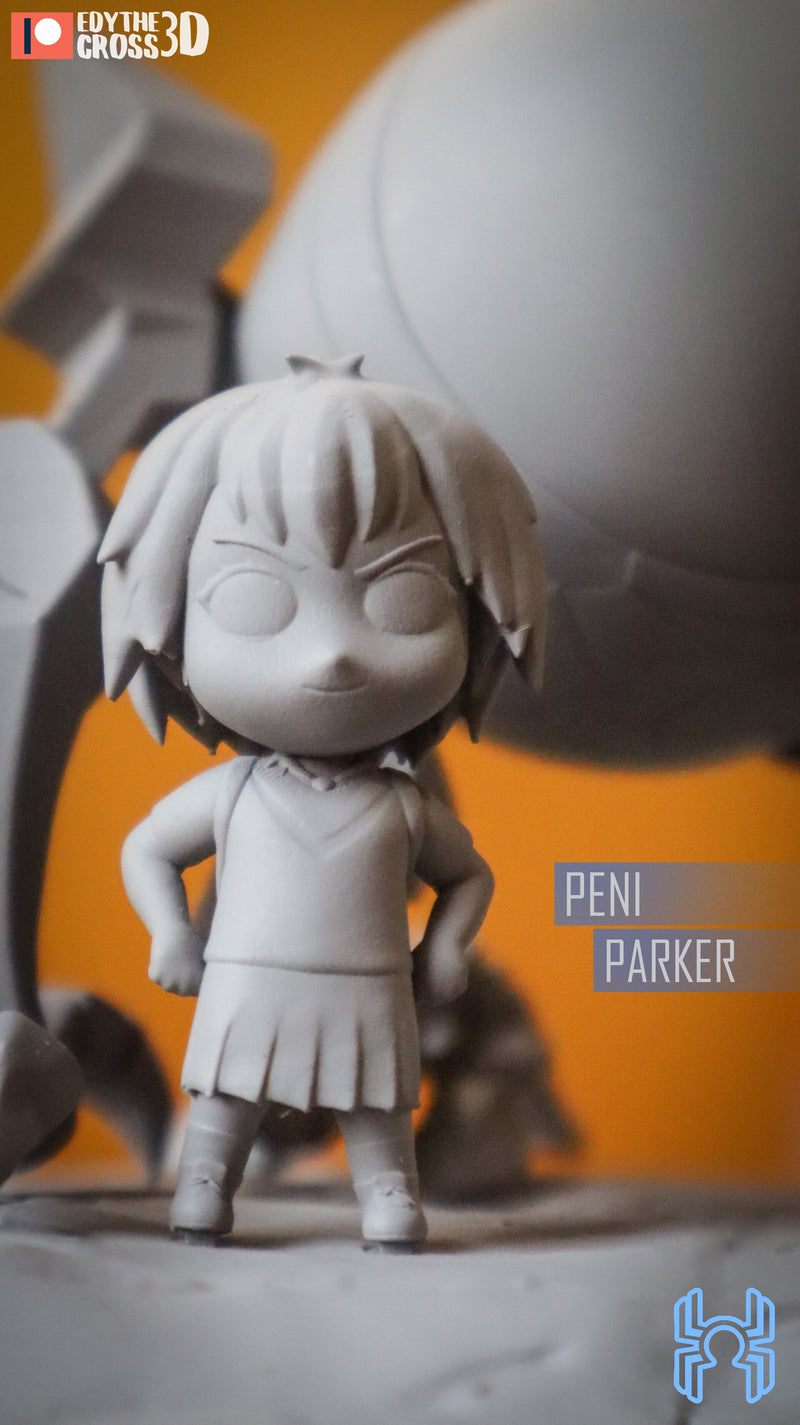 Peni Parker Spiderman Into Verse (Nomnom Figures)