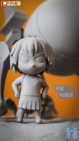 Peni Parker Spiderman Into Verse (Nomnom Figures)