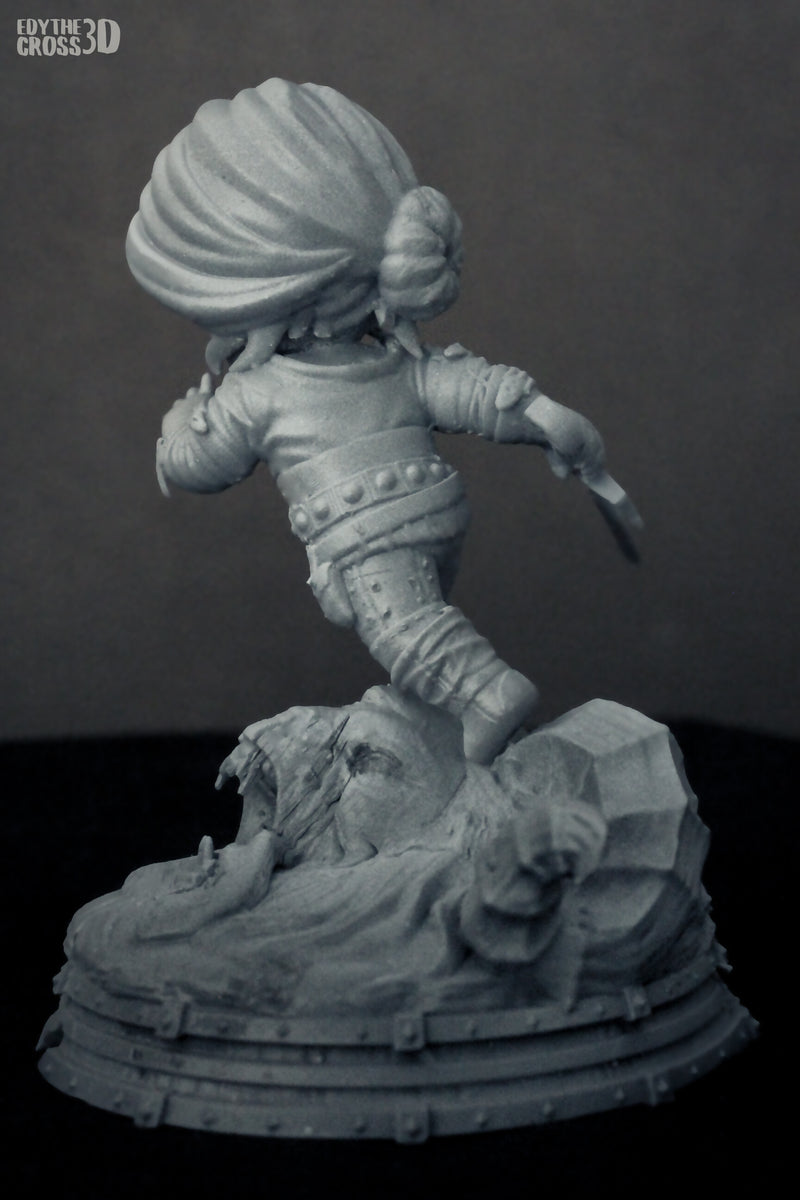 Ciri Chibified (Nomnom Figures)