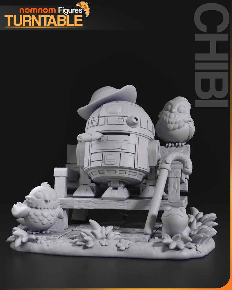 Chibi R2D2 Star Wars (Nomnom Figures)