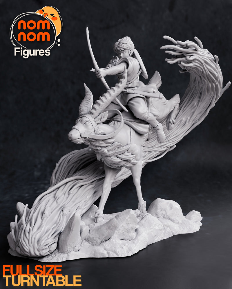 Ashitaka Princess Mononoke (Nomnom Figures)